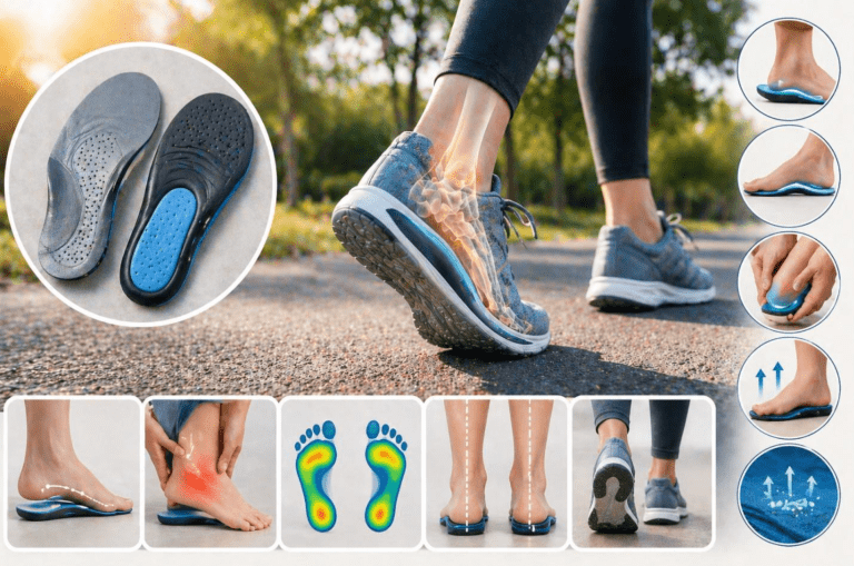 Best Insoles for Flat Feet & Knee Pain Relief